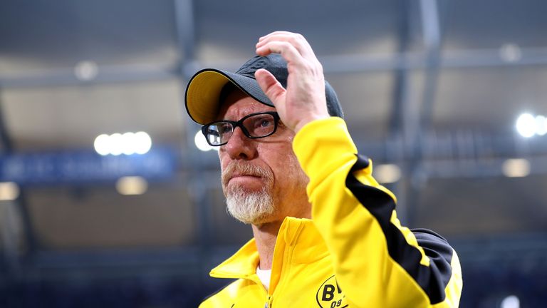 Die Arbeit von Coach Peter Stöger beim BVB scheint nach der Saison zu enden.