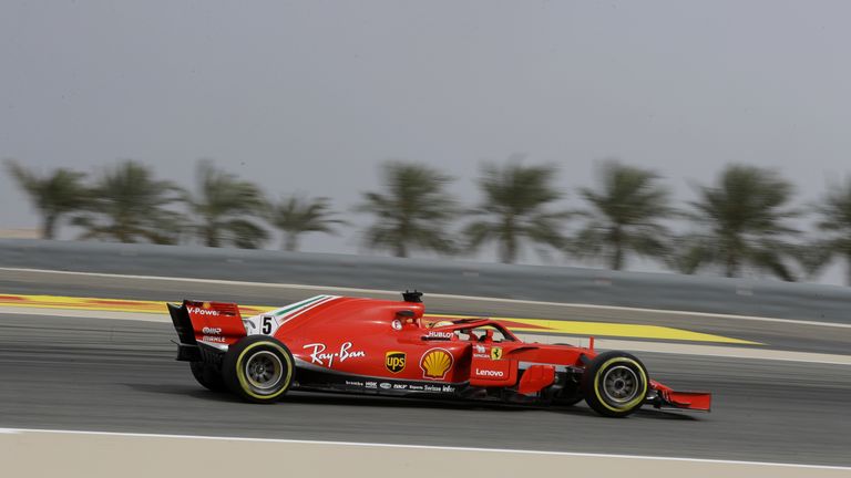 Ferrari dominiert das freie Training in Bahrain.