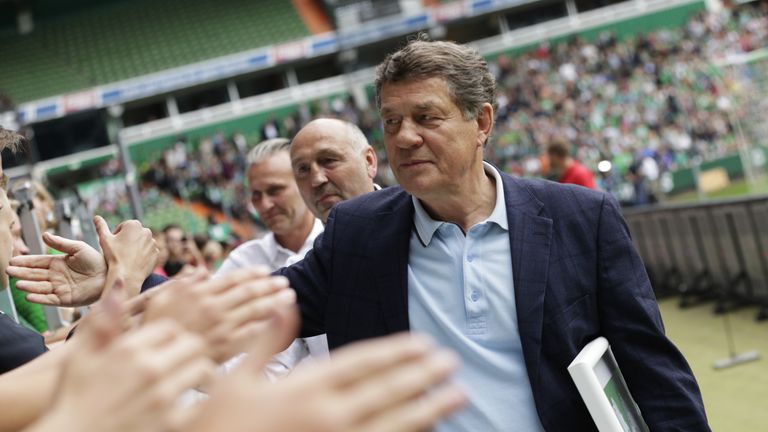Otto Rehhagel coachte Werder Bremen 14 Jahre lang.