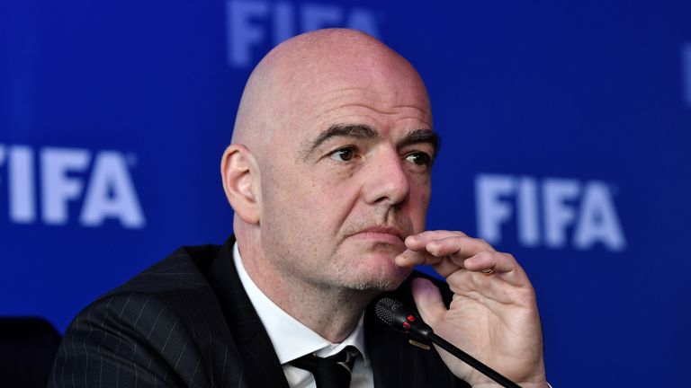 Gianni Infantino soll über die Milliarden-Offerte im Bilde sein.