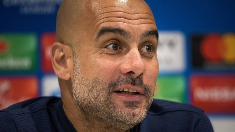 Pep Guardiola ist mit den Gedanken schon wieder bei der Champions League.