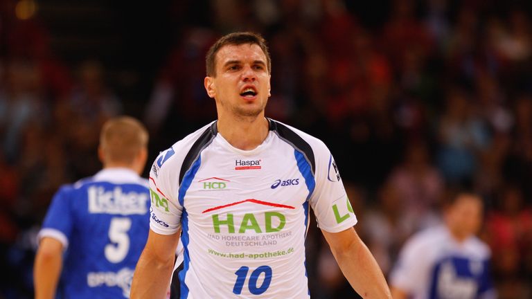 Michal Jurecki lief 2007 für den HSV Handball auf.