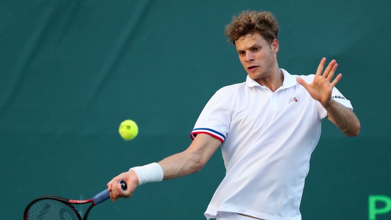 Yannick Hanfmann siegt und trifft nun auf Alexander Zverev.