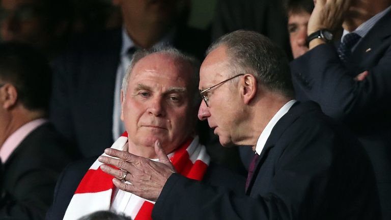 Uli Hoeneß bezeichnete das Spiel gegen Hannover als "Pause".