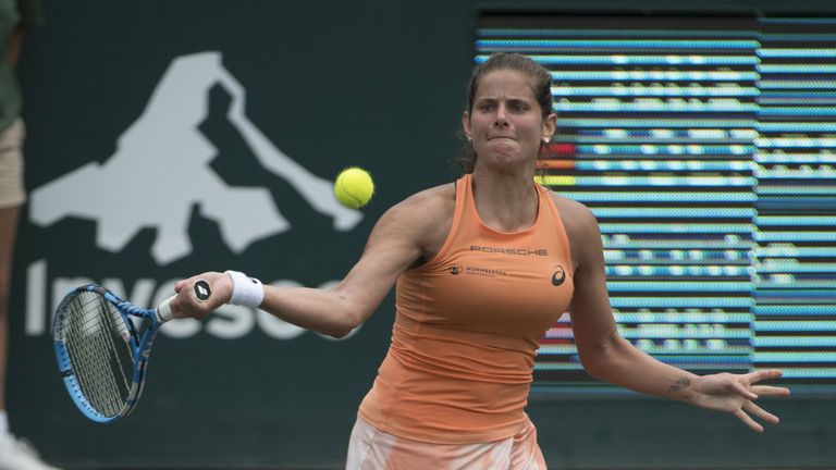 Julia Görges marschiert in den USA in die nächste Runde.