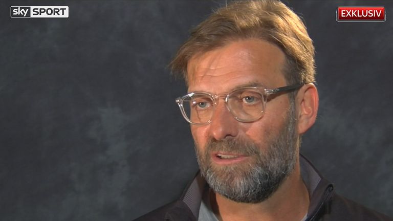 Jürgen Klopp im exklusiven Sky Interview vor dem Viertelfinal-Rückspiel der Champions League bei Manchester City.