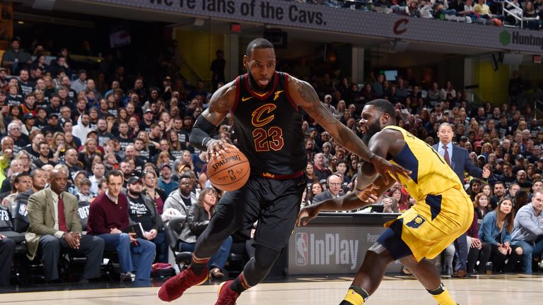 LeBron James überragt beim Sieg gegen Indiana.