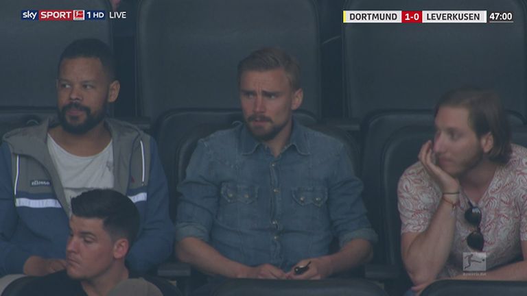 Der BVB-Kapitän sitzt gegen Leverkusen nur auf der Tribüne.