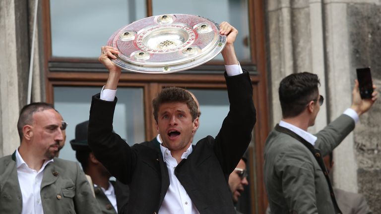 7 MEISTERTITEL: Thomas Müller (2010, 2013, 2014, 2015, 2016, 2017, 2018)