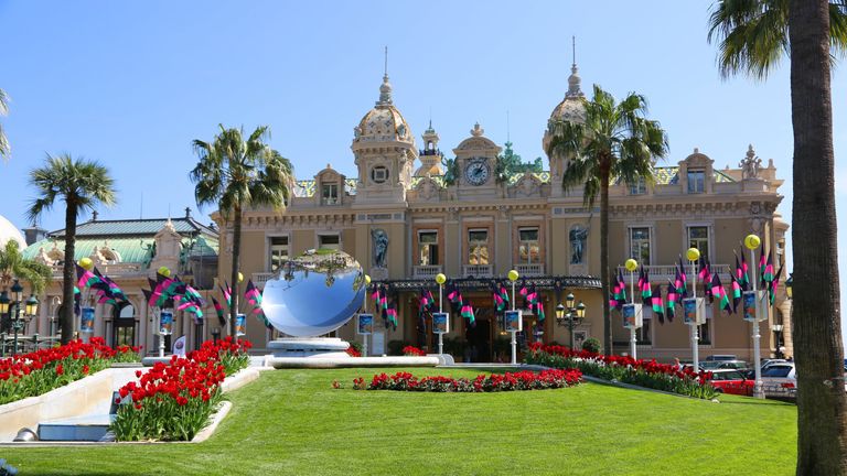 Der Place du casino in Monte Carlo