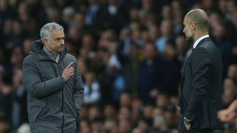 'So nicht!' Jose Mourinho gewinnt mit 3:2 gegen Guardiolas Manchester City. 