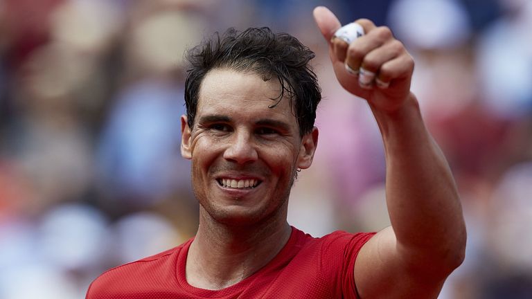 Rafael Nadal fährt als Favorit an die Cote d'Azur.