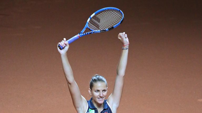 Karolina Pliskova siegt in Stuttgart.