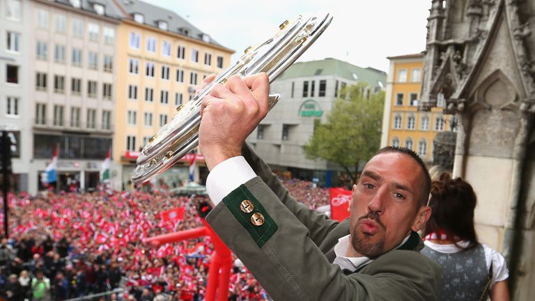 8 MEISTERTITEL: Franck Ribery (2008, 2010, 2013, 2014, 2015, 2016, 2017, 2018)