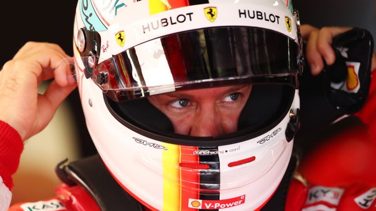 Sebastian Vettel rast in Bahrain auf die Pole Position.