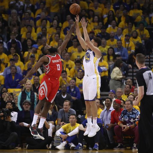 Dank Curry und Thompson: Warriors erzwingen Finalspiel