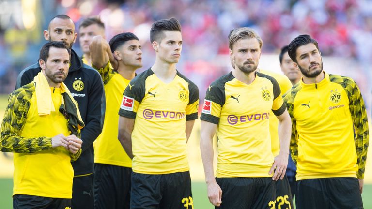 Enttäuschte Gesichter beim BVB. Vor dem Saisonfinale ist die Stimmung angespannt.