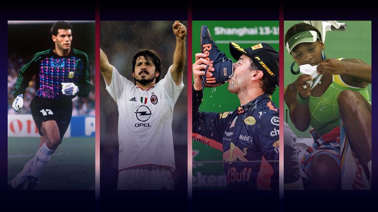 Gattuso, Ricciardo, Williams