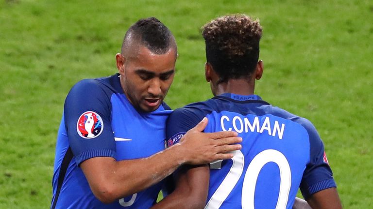 Kingsley Coman und Dimitri Payet stehen nicht im 23er-Kader von Trainer Didier Deschamps.