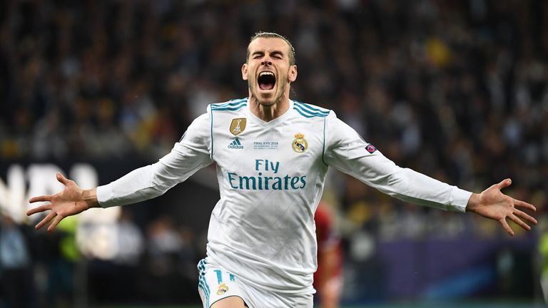 Gareth Bale bringt Real Madrid wieder in Führung.