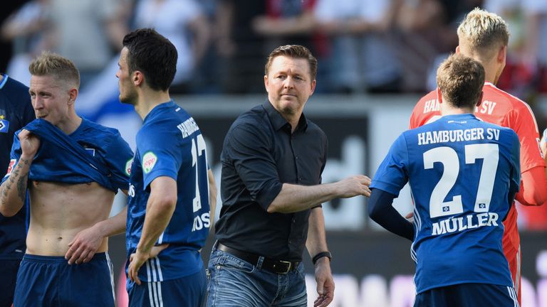 Der HSV hofft am letzten Spieltag noch auf die Rettung.