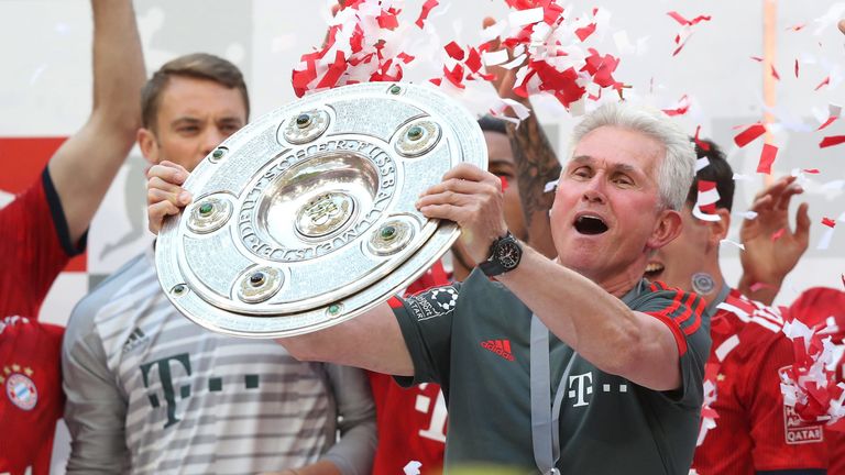 Jupp Heynckes holt mit dem FC Bayern die Meisterschaft.