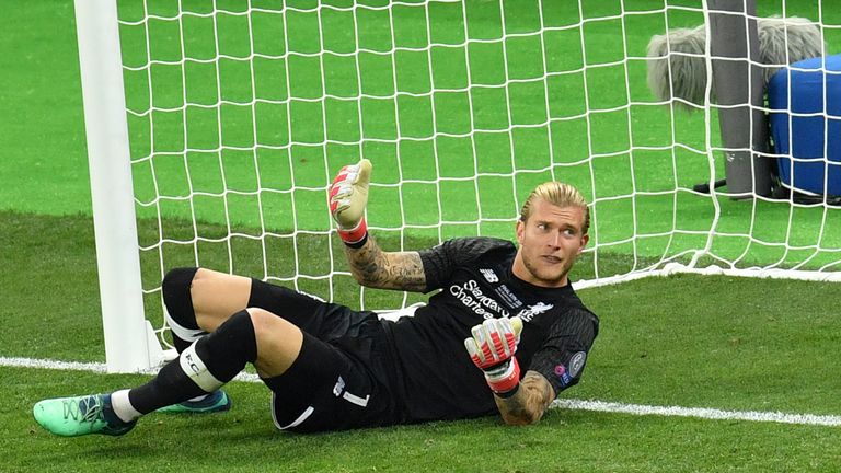 Liverpools Karius erlebt im Champions-League-Finale einen Abend zum Vergessen.