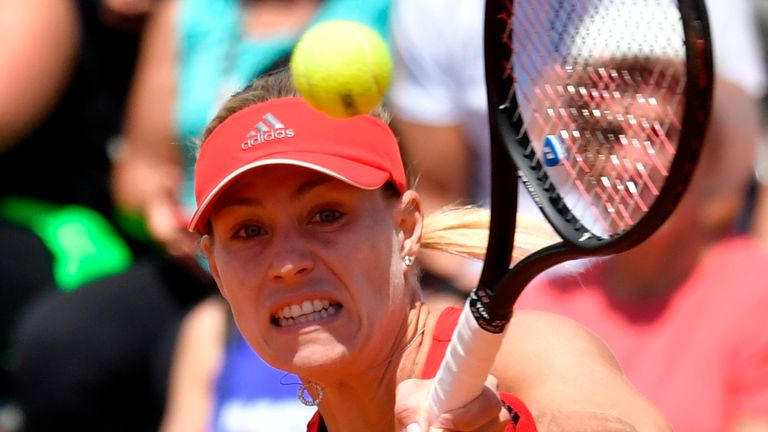 Angelique Kerber scheitert in Rom an Jelena Switolina.