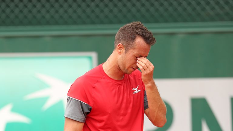 Für Philipp Kohlschreiber sind die French Open bereits nach der ersten Runde beendet.