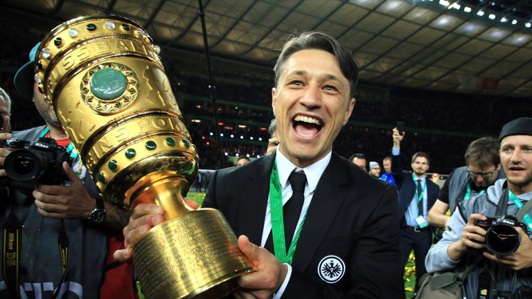 Niko Kovac gewinnt mit Eintracht Frankfurt den DFB-Pokal.