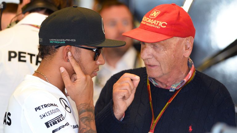 Traditionalist Niki Lauda (r.) ist mit den Reformen in der Formel 1 unzufrieden.