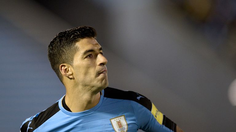 Luis Suarez führt das WM-Aufgebot von Uruguay an.