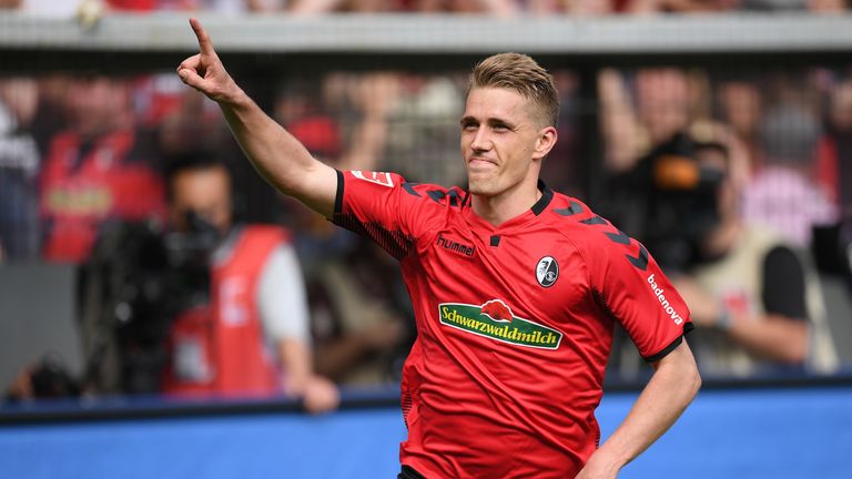 Nils Petersen erzielte in dieser Saison 14 Tore für den SC Freiburg.