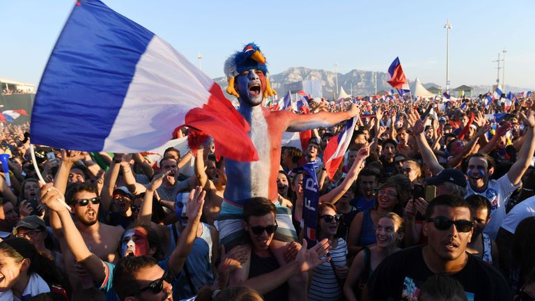 Während der WM in Russland wird es kein Public Viewing in Frankreich geben.