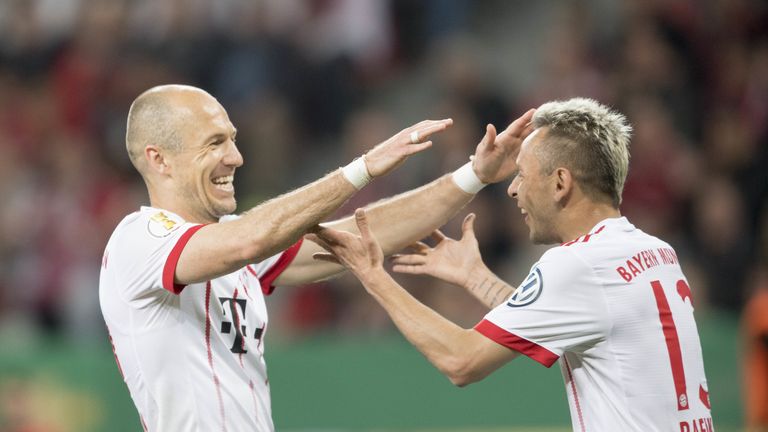 Arjen Robben und Rafinha bleiben dem FC Bayern erhalten.