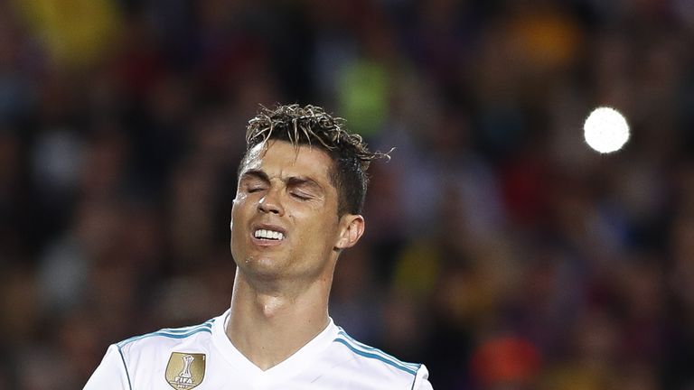 Cristiano Ronaldo soll sich im Clasico nicht schwerer verletzt haben