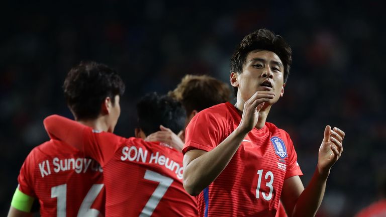 Ja-Cheol Koo steht als einziger Bundesligaprofi im vorläufigen Aufgebot von Deutschlands WM-Vorrundengegner Südkorea. 