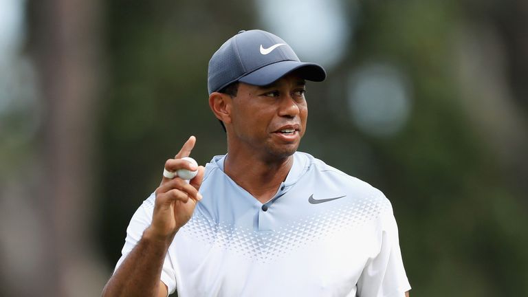 US-Golfstar Tiger Woods spielt bei der Players Championship eine starke dritte Runde und schiebt sich bis auf Platz neun vor.