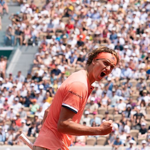 Zverev nach Krimi erstmals in einem Grand-Slam-Viertelfinale