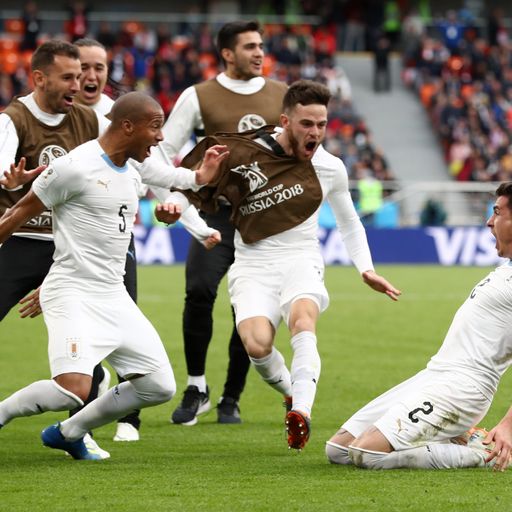 Uruguay mit Last-Minute-Sieg über Ägypten