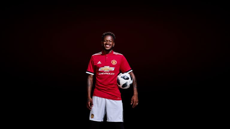 Manchester United unveil new signing Fred