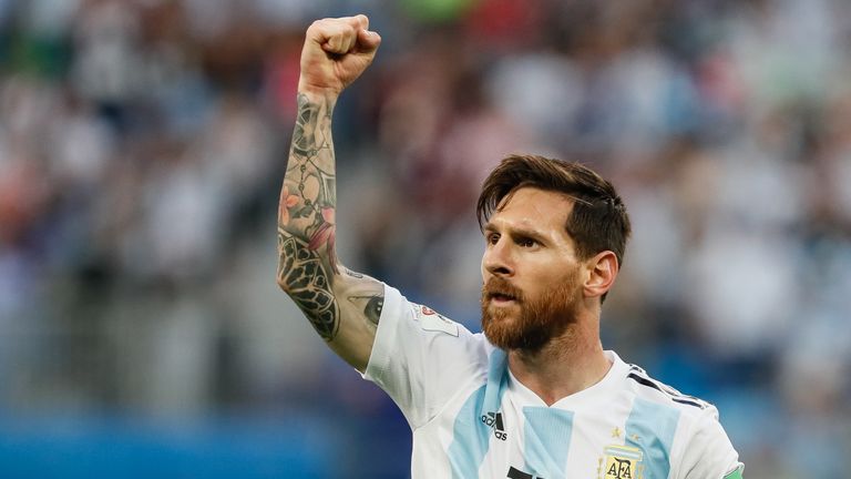 Lionel Messi erzielte gegen Nigeria den sechsten WM-Treffer seiner Karriere.