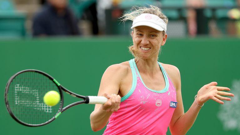 Mona Barthel war die einzige deutsche Teilnehmerin in Nottingham.