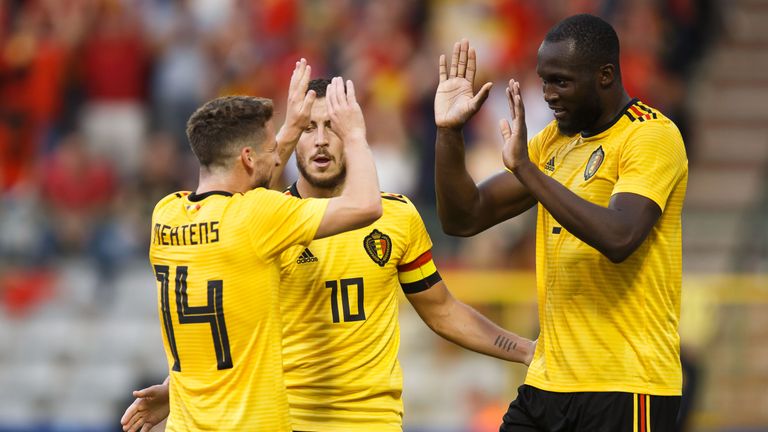 Belgien geht mit einem Erfolgserlebnis in die Weltmeisterschaft in Russland.