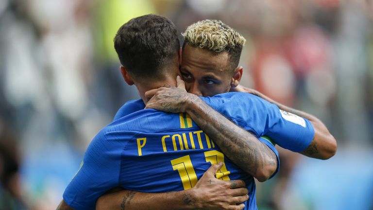 Neymar und Philippe Coutinho.