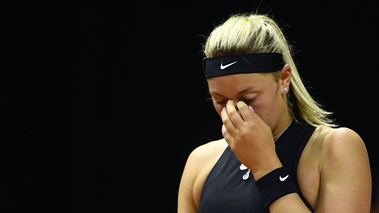 Carina Witthöft befindet sich weiterhin im Formtief.