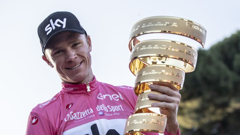 Giro d'Italia-Sieger Chris Froome steht unter Doping-Verdacht.