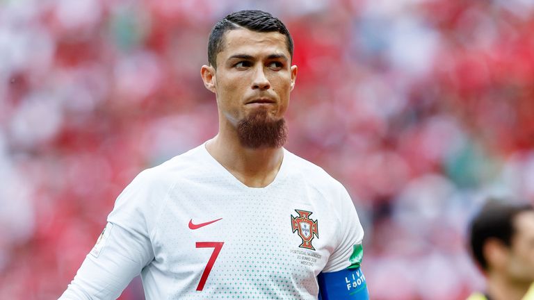 So könnte Ronaldo in einem möglichen WM-Finale aussehen.