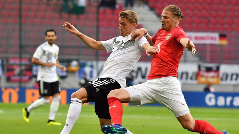 Nils Petersen feiert gegen Österreich sein Länderspiel-Debüt.