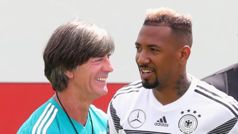 Ab Dienstag kann Joachim Löw seinen Abwehrspieler Jerome Boateng wieder im Mannschaftstraining begrüßen.
